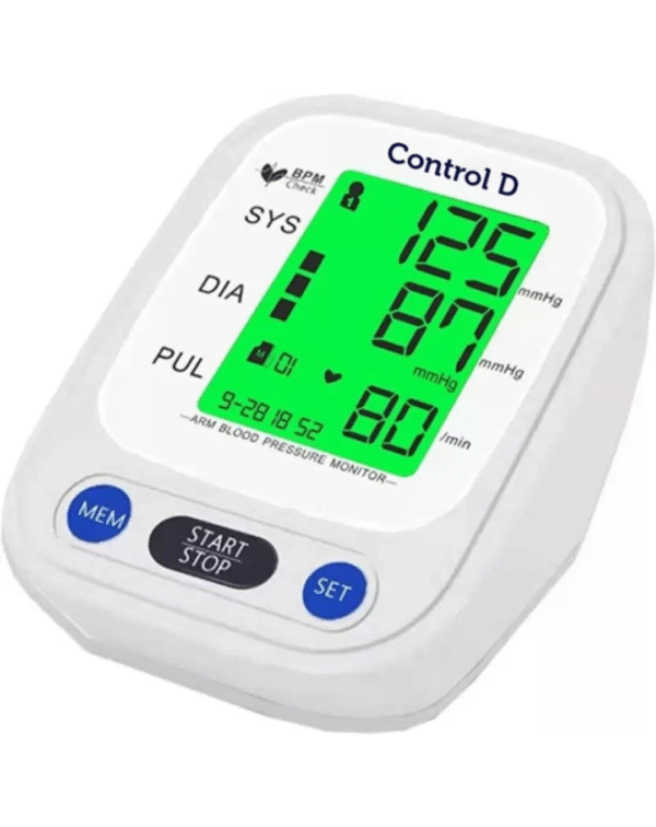 Control D Fully Automatic 3 Color Alert Arm Blood Pressure Monitor - Image 2