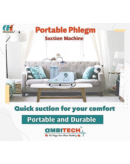 Portable phlegm Suction Unit 1000 ml Jar, Oil-free Lubrication Pump