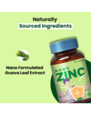 ZEROHARM Zinc Tablets | Guava Leaves Extract | 600mg per Serving