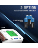 Control D Fully Automatic 3 Color Alert Arm Blood Pressure Monitor