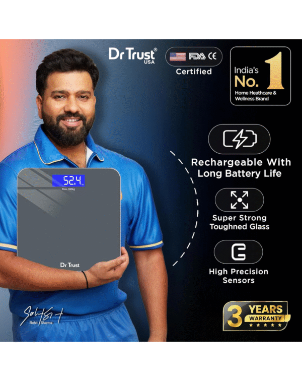 Dr Trust USA Platinum Electronic Weight Machine for Body Weight - Image 2