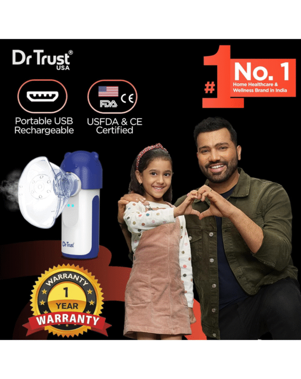 Dr Trust USA Portable Mesh Nebulizer Machine - Image 2