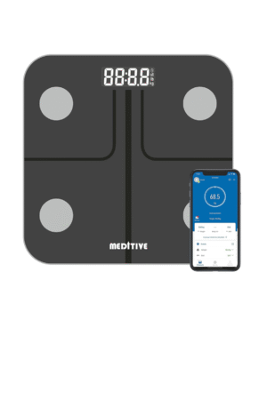 MEDITIVE Bluetooth Digital BMI Weight Scale