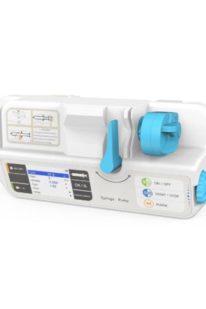 CONTEC Veterinary Syringe Pump Rechargeable Pump Machine with KVO Adjustable Occlusion Threshold Alarm and Calibration SP950