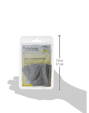Sofstep Moisturizing Fabric and Gel Heel Socks, Gray