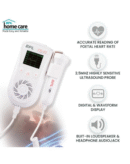 BPL Medical Technologies FD-02 Fetal Doppler Smart Noise Reduction & Heartbeat Detection Machine