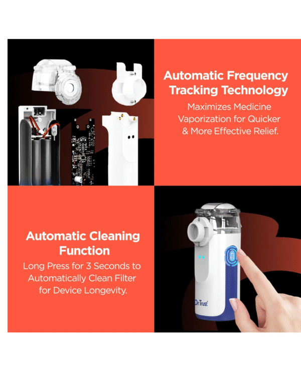 Dr Trust USA Portable Mesh Nebulizer Machine - Image 4