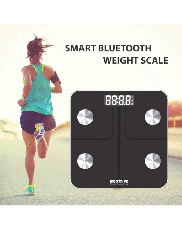 MEDITIVE Bluetooth Digital BMI Weight Scale - Image 3