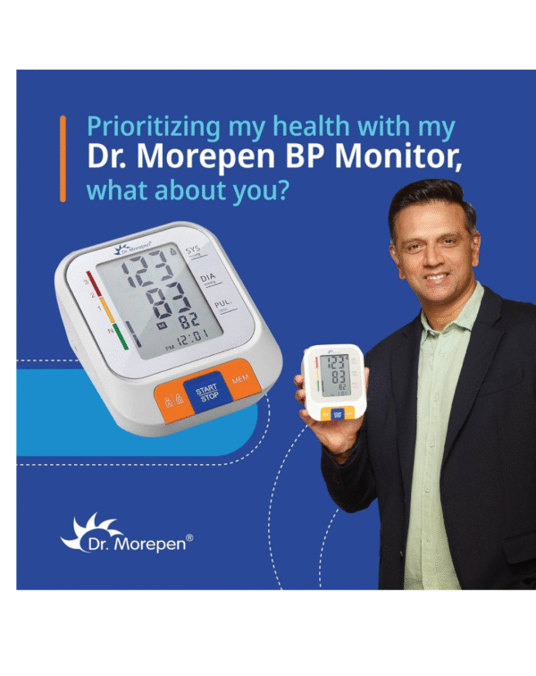 DR. MOREPEN EMZMOREPEN-BP15 Blood Pressure Monitor (White) - Image 3
