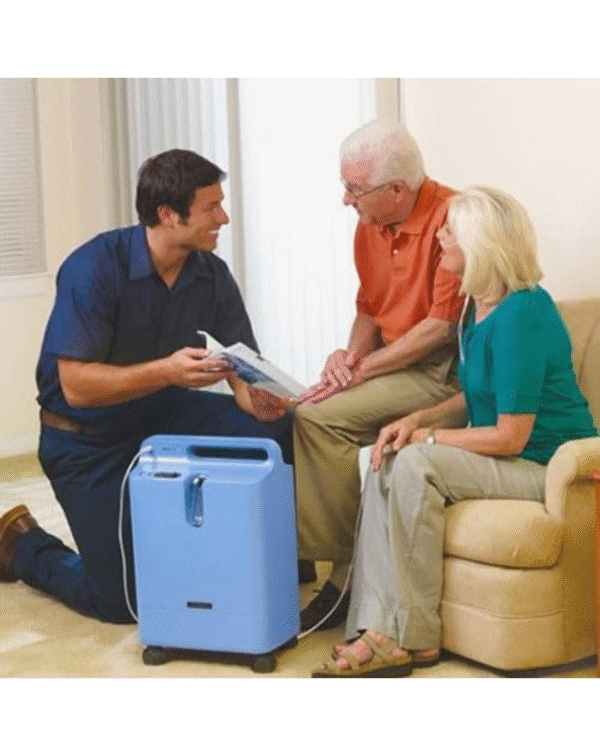 Philips EverFlo 5L Oxygen Concentrator – Compact & Efficient Home Oxygen Therapy - Image 4