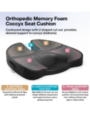 FOVERA Orthopedic Coccyx Cushion | 2 Years Warranty