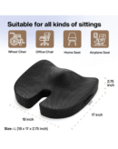 FOVERA Orthopedic Coccyx Cushion | 2 Years Warranty