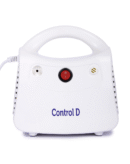 Control D Durable Compressor Portable Nebulizer with Complete Kids & Adults Mask Kit (White)