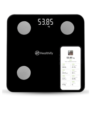 HealthifyMe Smart Scale | Track 11+ Key Body Metrics