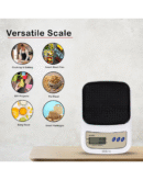 Dokro Digital Kitchen Scale(White), Kitchen Weighing Scale with High-Precision Sensors