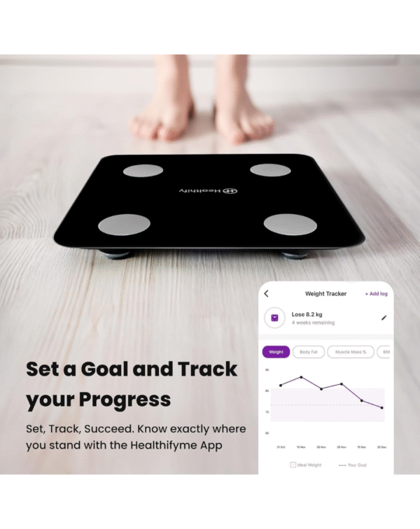 HealthifyMe Smart Scale | Track 11+ Key Body Metrics - Image 3
