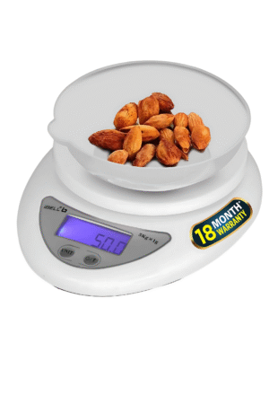 iBELL Digital Kitchen Weighing Scale for Health, LCD Display, High Precision Sensors