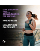 Carbamide Forte Organic Ashwagandha 1000mg Tablets|Stress & Anxiety Relief Tablets
