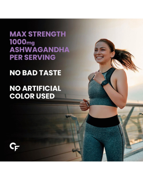 Carbamide Forte Organic Ashwagandha 1000mg Tablets|Stress & Anxiety Relief Tablets - Image 3