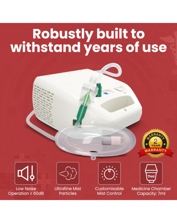 AGEasy (Max Group) Nebuliser Machine for Adult and Kids - Image 4