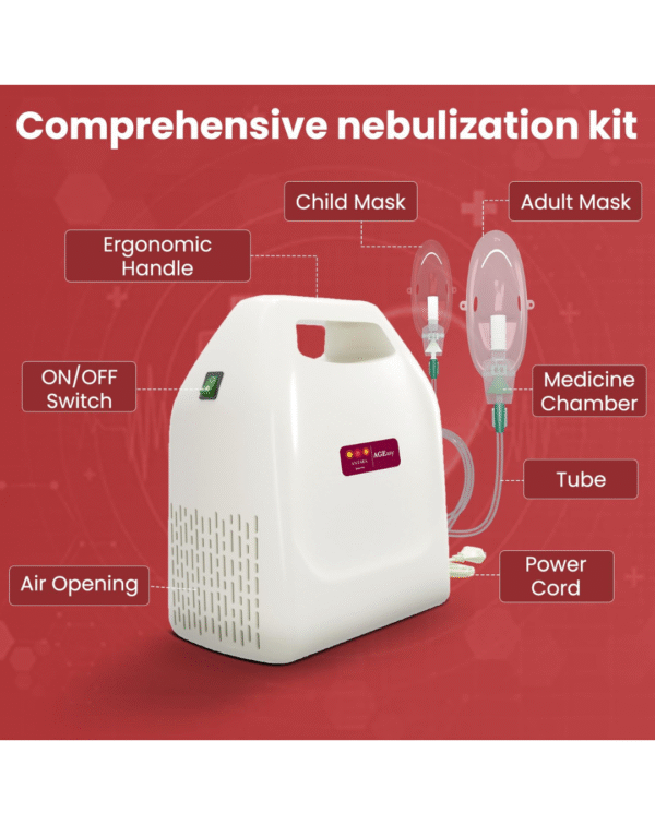 AGEasy (Max Group) Nebuliser Machine for Adult and Kids - Image 5