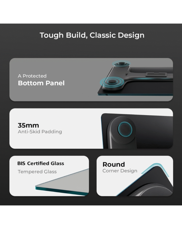 Themisto TH-WS40 Body weight Scale, With High Precision Sensors - Image 2