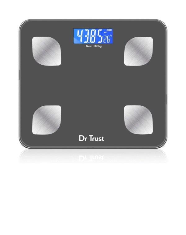 Dr Trust (USA) Rechargeable Bluetooth Digital Smart Fitness Body Fat Composition Analyzer