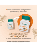 Himalaya Ashwagandha General Wellness Tablets | Stress Relief | Rejuvenates Mind & Body - 60 Tablets