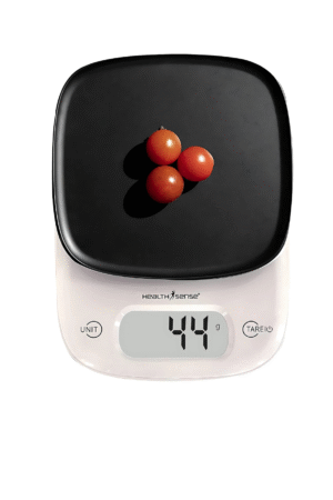HealthSense Weight Machine for Kitchen, Kitchen Food Weighing Scale for Health