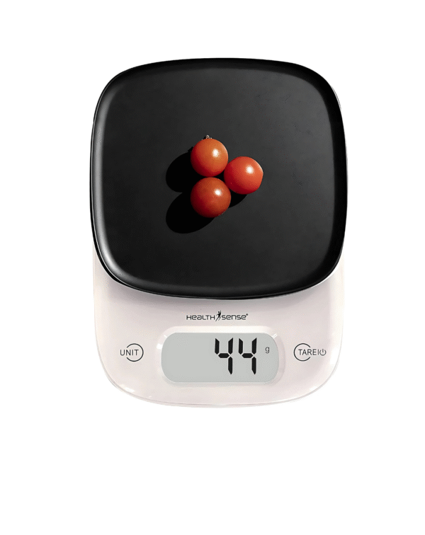 HealthSense Weight Machine for Kitchen, Kitchen Food Weighing Scale for Health