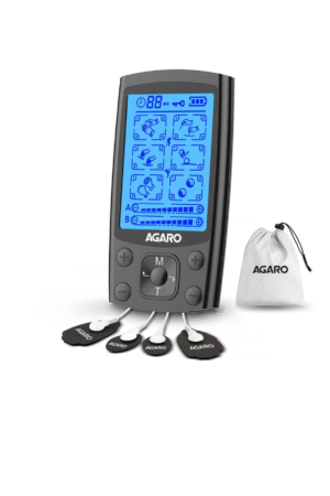 AGARO Dual Channel TENS Massager TM2421 24 Modes, 20 Intensity Levels