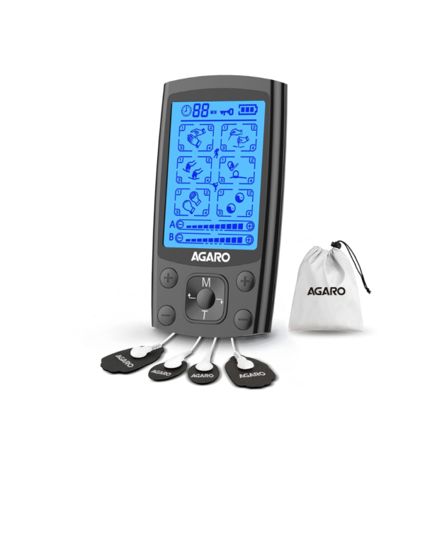 AGARO Dual Channel TENS Massager TM2421 24 Modes, 20 Intensity Levels