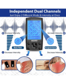 AGARO Dual Channel TENS Massager TM2421 24 Modes, 20 Intensity Levels