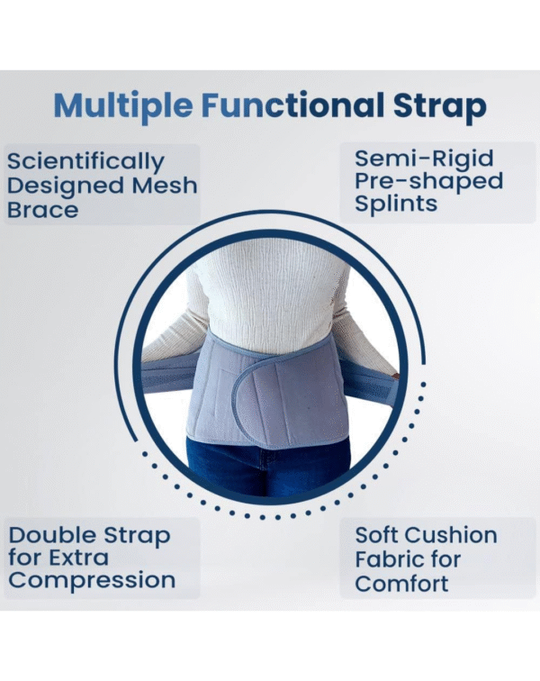 Dr Trust USA Mesh Lumbar Support Belt for Back Pain - Image 4