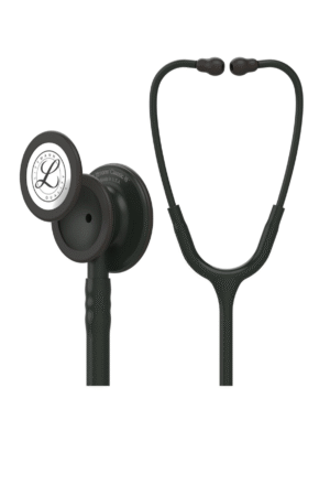 Classic III Monitoring Stethoscope, Black Edition Chestpiece, Black Tube, 27 inch, 5803