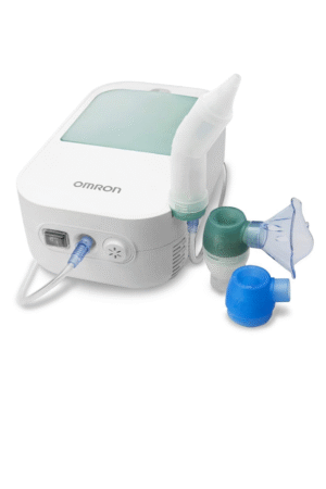 Omron NEC 301 Duo Baby 2 in 1 Compressor Nebulizer & Nasal Aspirator, Alleviates Congestion with Complete Respiratory Solution