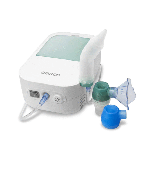 Omron NEC 301 Duo Baby 2 in 1 Compressor Nebulizer & Nasal Aspirator, Alleviates Congestion with Complete Respiratory Solution