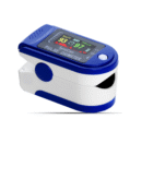 SYNOCARE Pulse Oximeter Fingertip A310, Blood Oxygen Saturation Monitor Fingertip, Blood Oxygen Meter Finger Oximeter Finger with Pulse, with 4 Color TFT Screen - Blue [Battery Included]