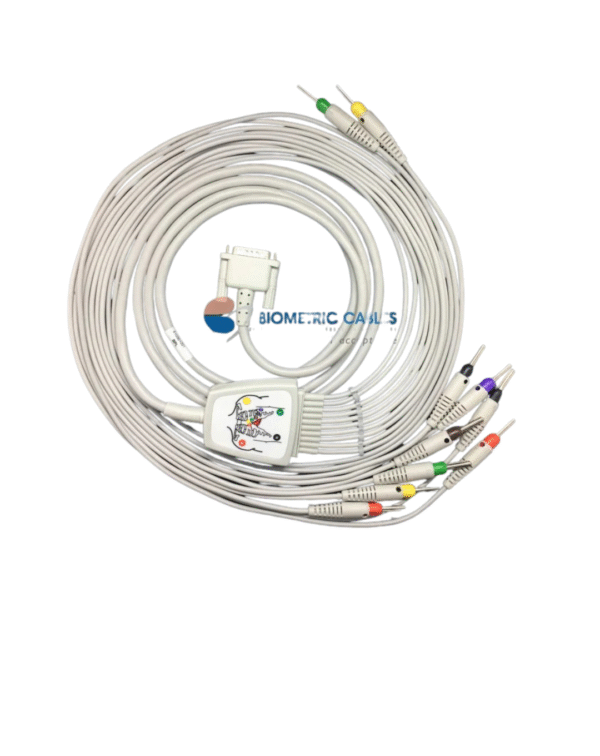 10 lead ECG cable for TMS320VC5505 -Banana Plug