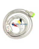 GE 5 Lead ECG Monitoring Cable(Button/Snap) Compatible with Dash 1000/ Dash Pro 2000/Dash Pro 3000