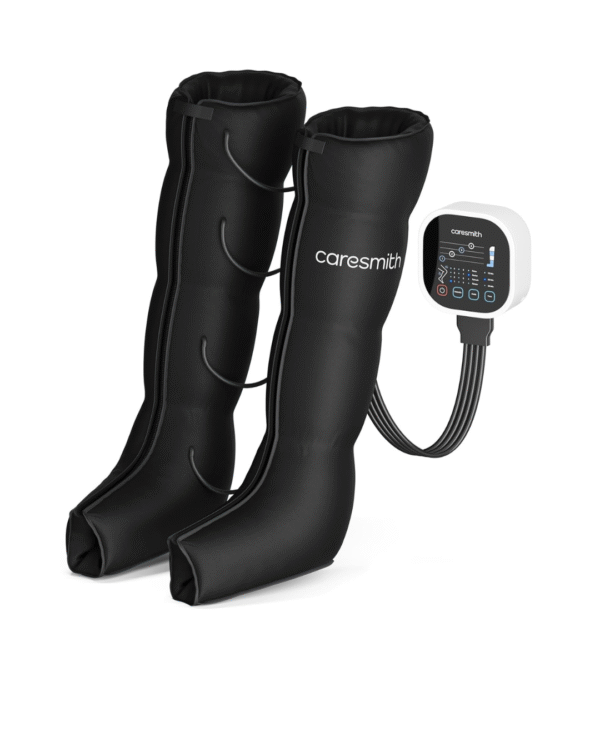 Caresmith Revive Leg Compression Massager with Powerful Controller | 4 Targeted Zones with 4 Modes