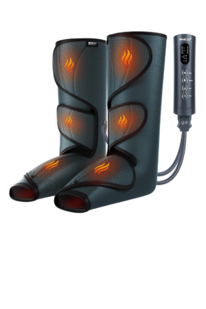 CINCOM Leg Massager with Heat and Compression, Legs Massage for Circulation and Pain Relief FSA HSA, Heating Calf Leg Air