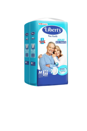 Liberty Eco Adult Diaper Pants, Medium (M) Size, 20 Count