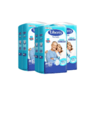 Liberty Eco Adult Diaper Pants, Medium (M) Size, 60 Count, Waist Size (61-115cm | 24-45 inches), Unisex
