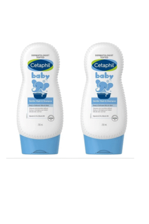 Galderma Cetaphil Baby Gentle Wash And Shampoo (230Ml) - Pack Of 2