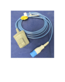 HP Philips Agilent 8 Pin M1191A Compatible Reusable SpO2 Probe - Adult Soft Tip
