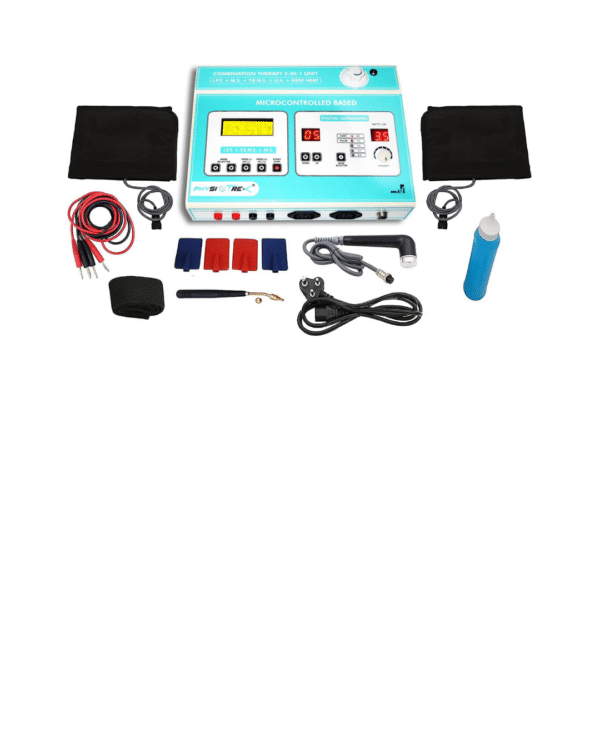PHYSIOTREX Physiotrack New (5 In 1) Ift 10Ns Ms Us Deep Heat Therapy Machine