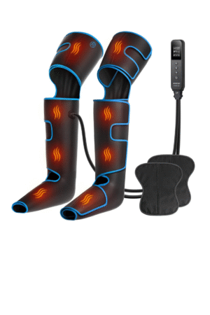 CINCOM Leg Massager with Heat and Compression, Full Leg Massager for Circulation and Pain Relief