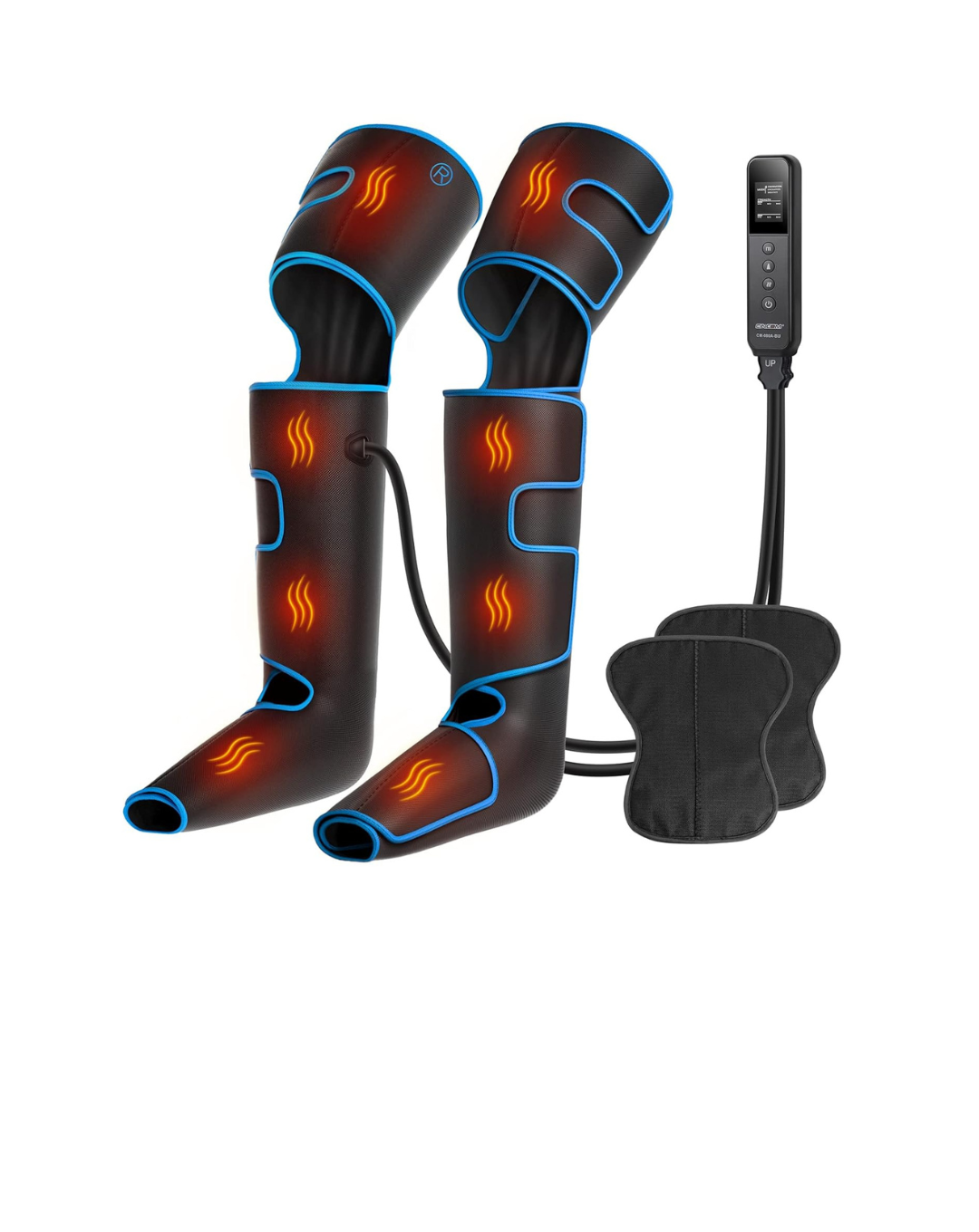 CINCOM Leg Massager with Heat and Compression, Full Leg Massager for Circulation and Pain Relief