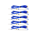 ALEXERA HEALTHCARE 5 Pieces Disposable ElectroSurgical Control Pencil White Colour for Hospitals Use Cautery Pencil